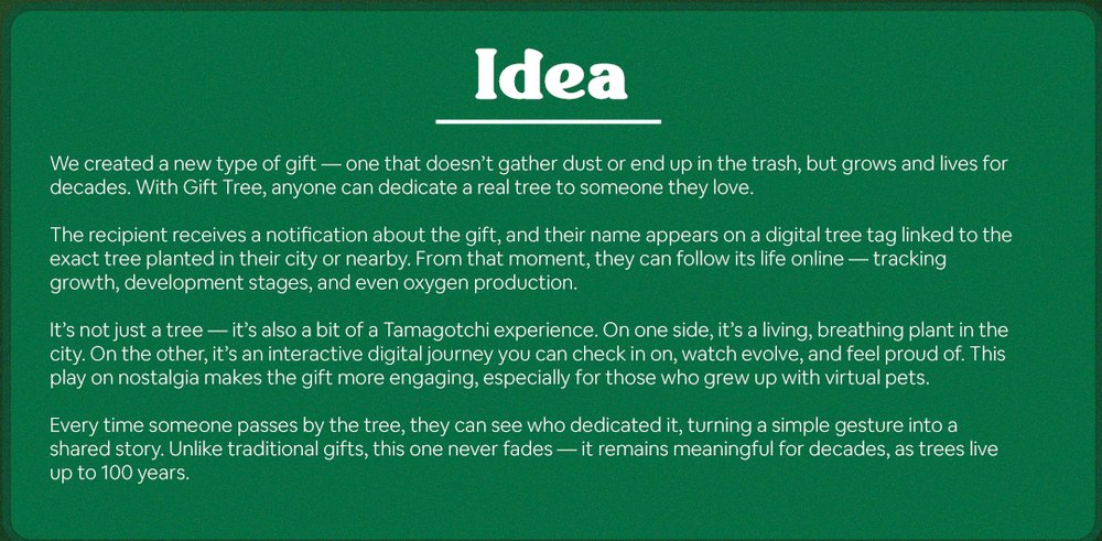 The idea, from the board